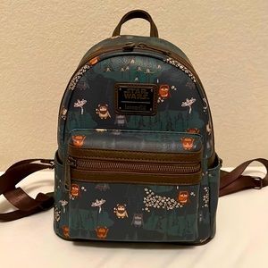 Loungefly Star Wars Ewok Endor Mini Backpack
